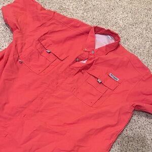 Columbia ‘Melonade’ Red PFG Shirt